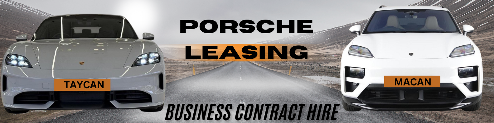 SEND US YOUR SPEC - Business contract hire & personal contract hire for Porsche Taycan & Porsche Macan